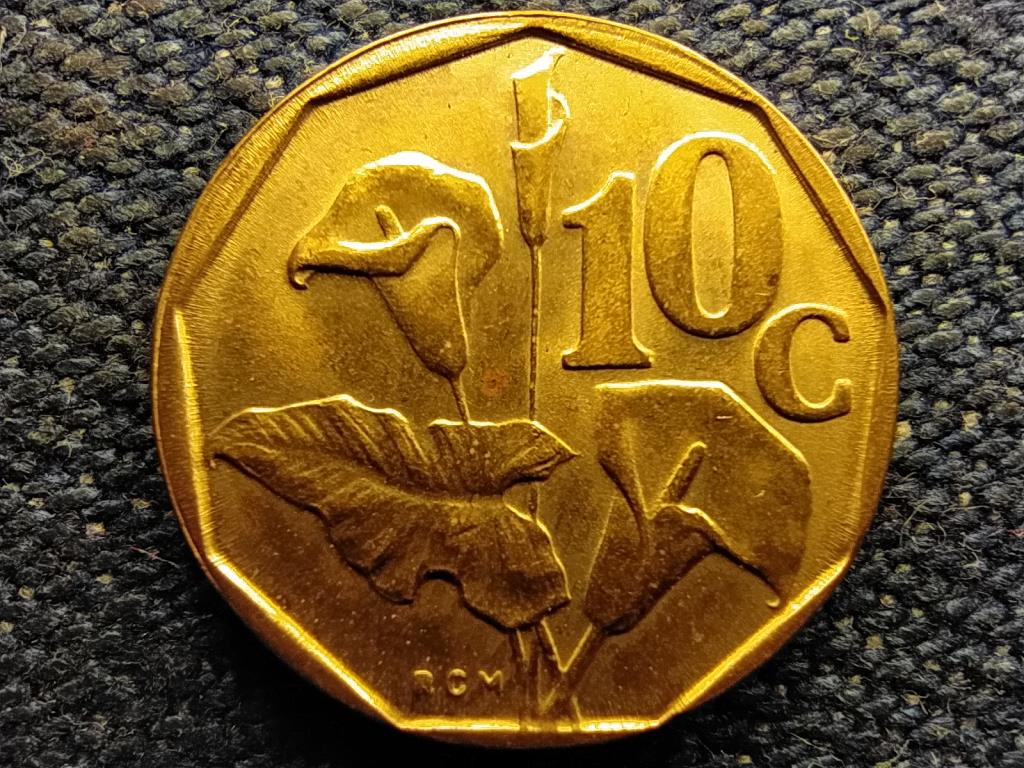 D&eacute;l-Afrikai K&ouml;zt&aacute;rsas&aacute;g Suid-Afrika 10 Cent