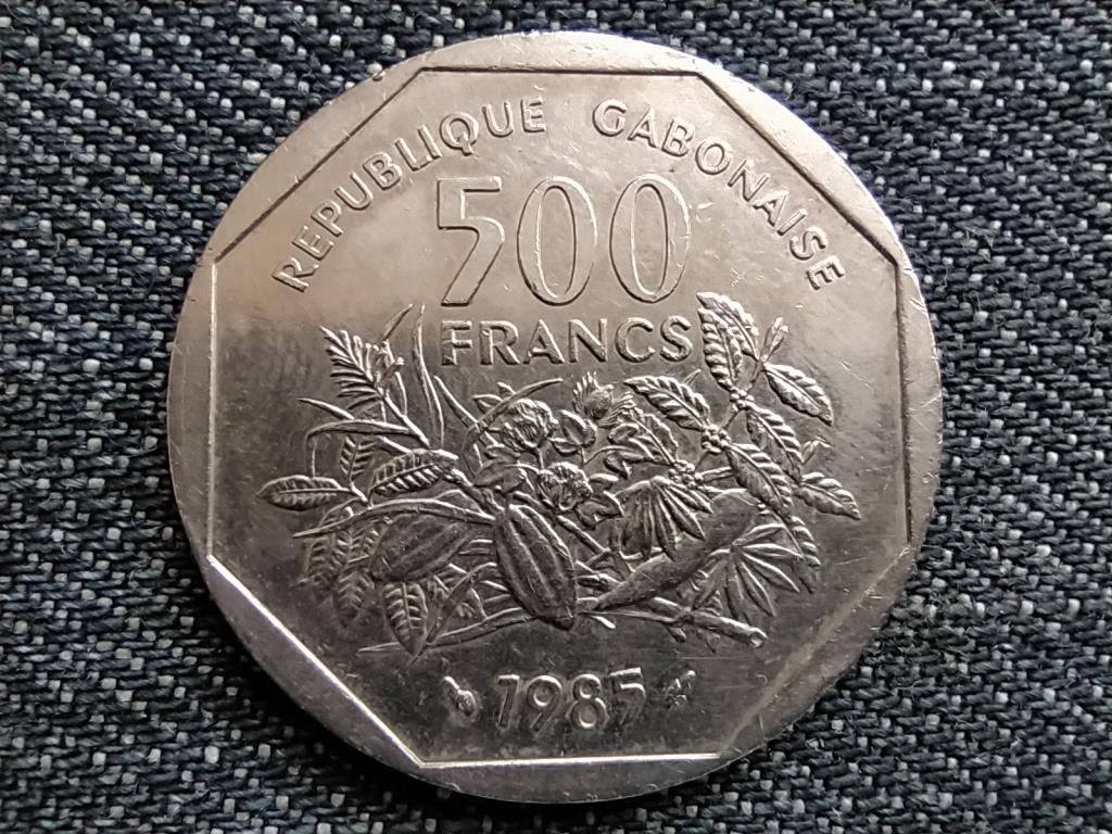 Gabon K&ouml;zt&aacute;rsas&aacute;g (1960-) 500 Frank