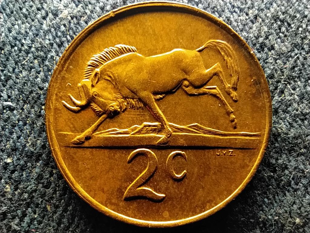D&eacute;l-Afrikai K&ouml;zt&aacute;rsas&aacute;g Suid-Afrika 2 Cent