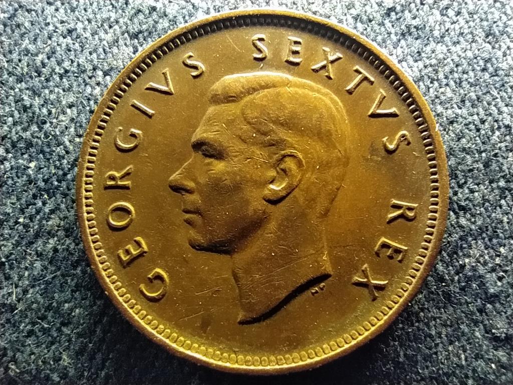 D&eacute;l-Afrikai K&ouml;zt&aacute;rsas&aacute;g VI. Gy&ouml;rgy Suid Afrika 1/2 Penny
