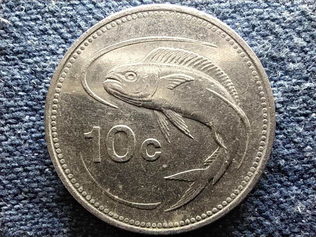 M&aacute;lta nagy aranymakrahal 10 cent