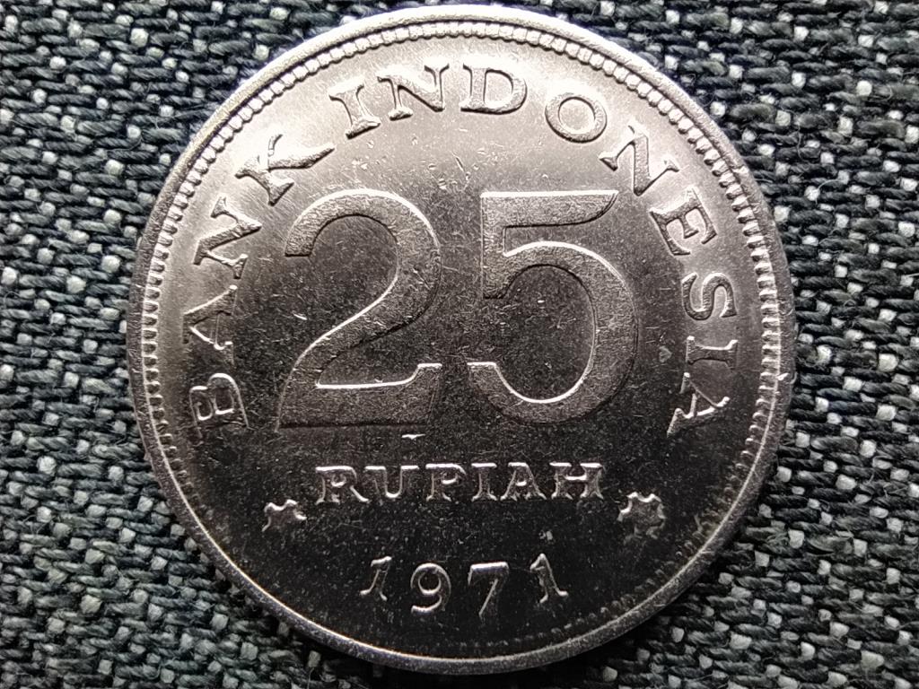 Indon&eacute;zia 25 r&uacute;pia