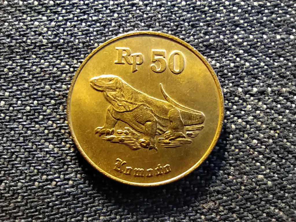 Indon&eacute;zia Komodo 50 r&uacute;pia