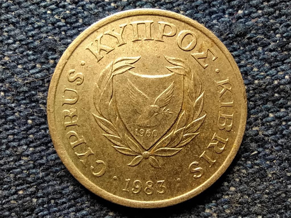 Ciprus K&ouml;zt&aacute;rsas&aacute;g (1960-0) 1 Cent