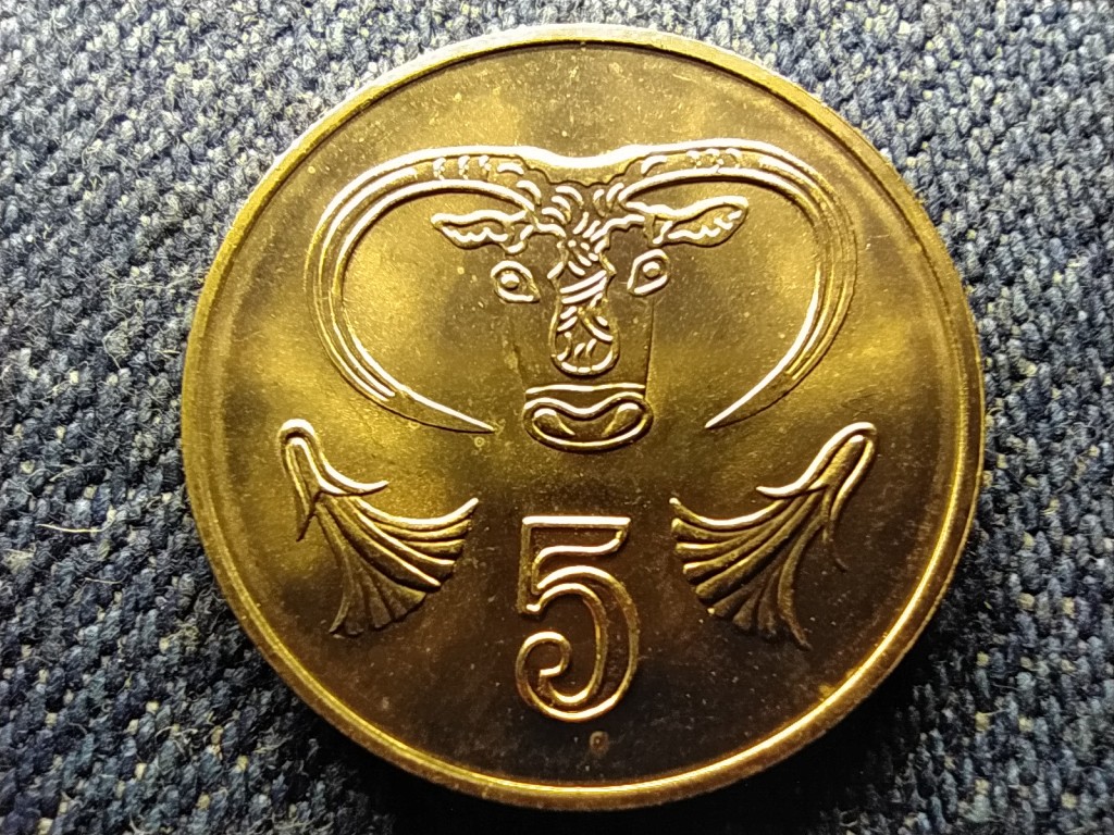 Ciprus K&ouml;zt&aacute;rsas&aacute;g (1960-0) 5 Cent