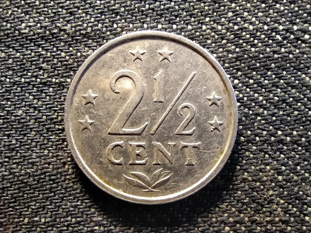Holland Antill&aacute;k J&uacute;lia (1948-1980) 2 1/2 cent