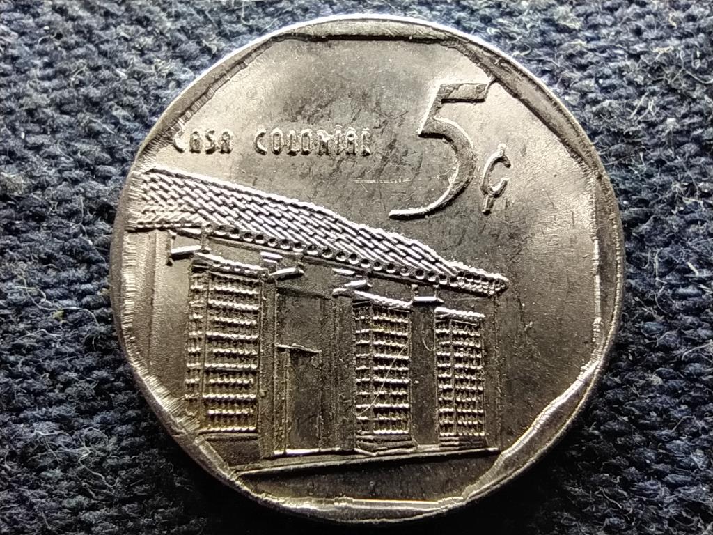 Kuba gyarmati h&aacute;z 5 centavo