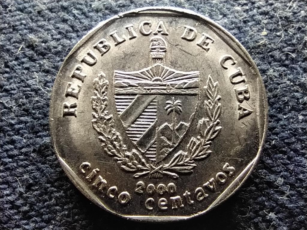 Kuba gyarmati h&aacute;z 5 centavo