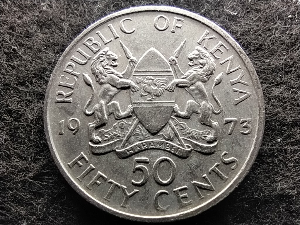 Kenya Mzee Jomo Kenyatta 50 cent