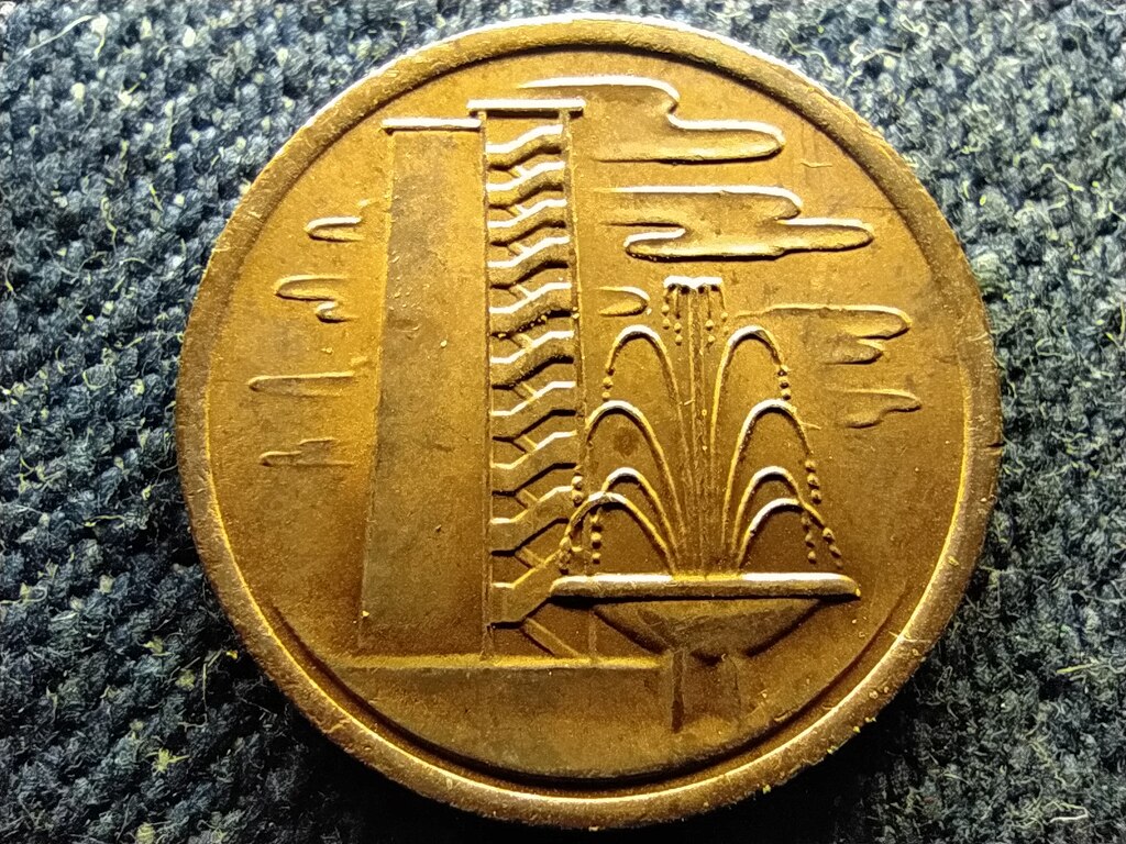 Szingap&uacute;r 1 cent