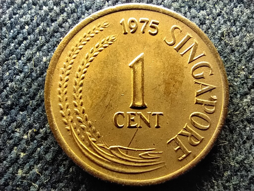 Szingap&uacute;r 1 cent