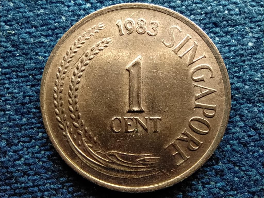 Szingap&uacute;r 1 cent