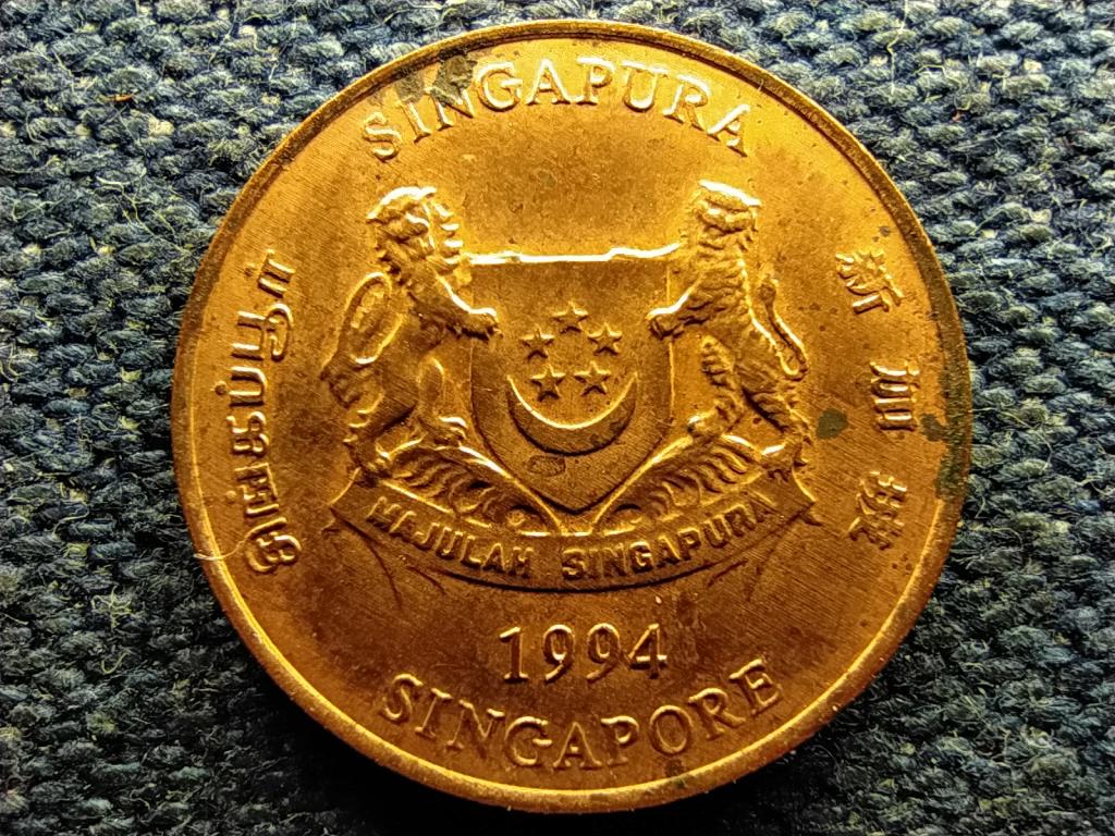 Szingap&uacute;r 1 cent