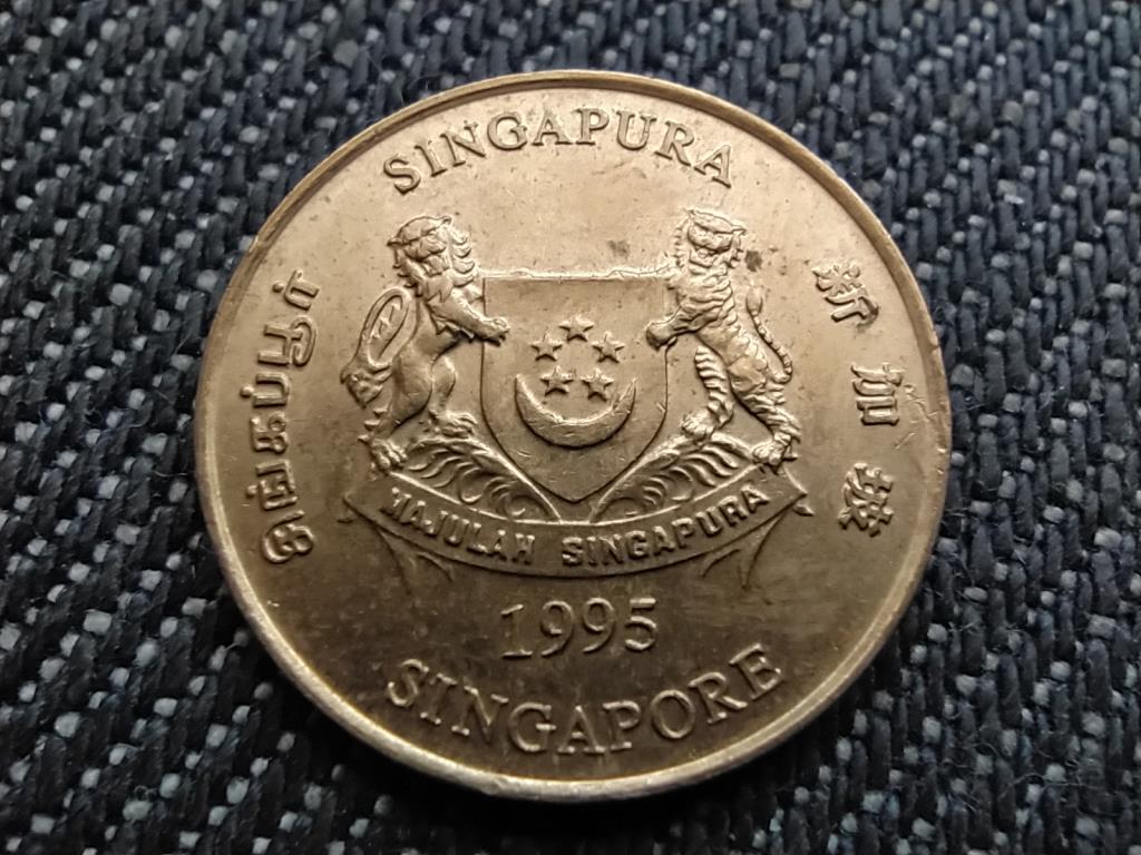 Szingap&uacute;r 5 cent 