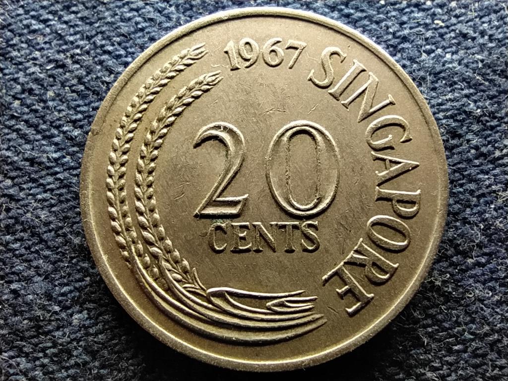 Szingap&uacute;r kardhal 20 cent