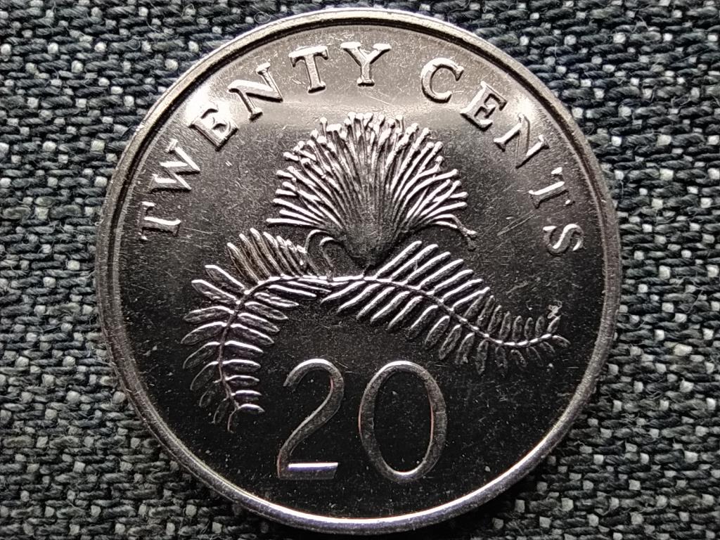 Szingap&uacute;r 20 cent