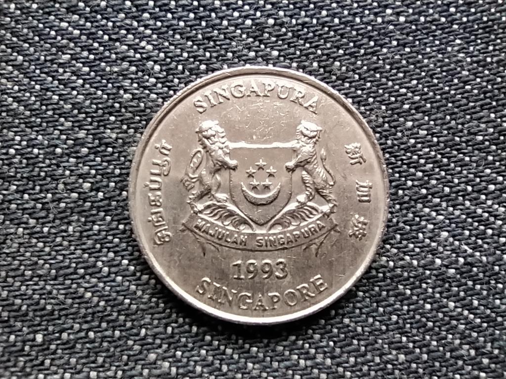 Szingap&uacute;r 20 cent 