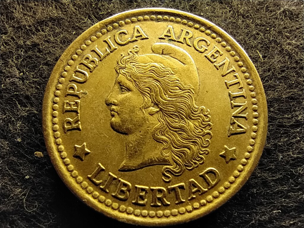 Argent&iacute;na Sz&ouml;vets&eacute;gi tartom&aacute;ny (1861-0) 50 Centavo