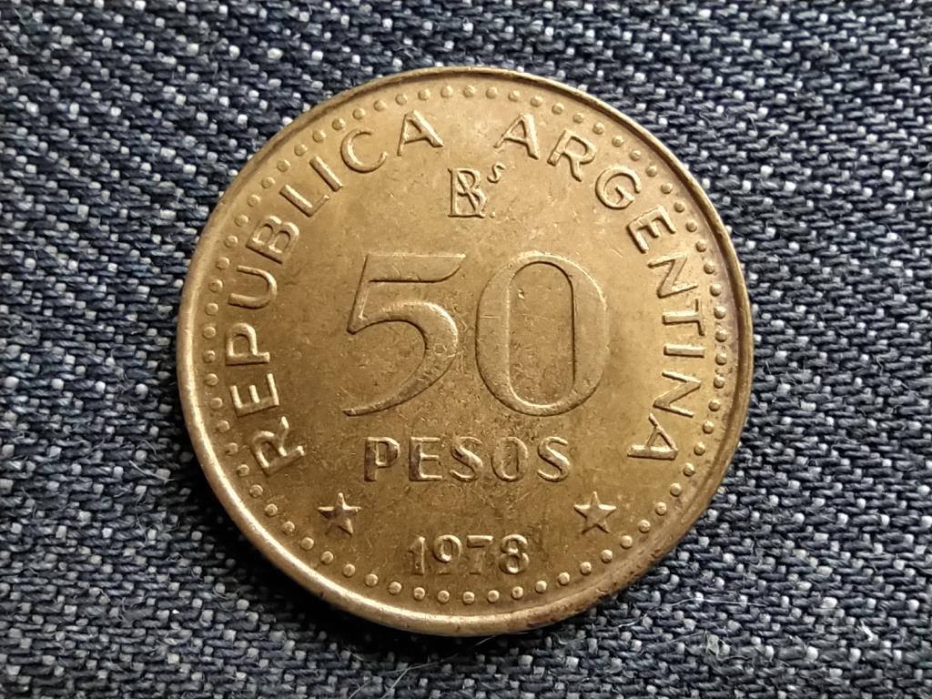 Argent&iacute;na Jos&eacute; de San Martin 50 Peso