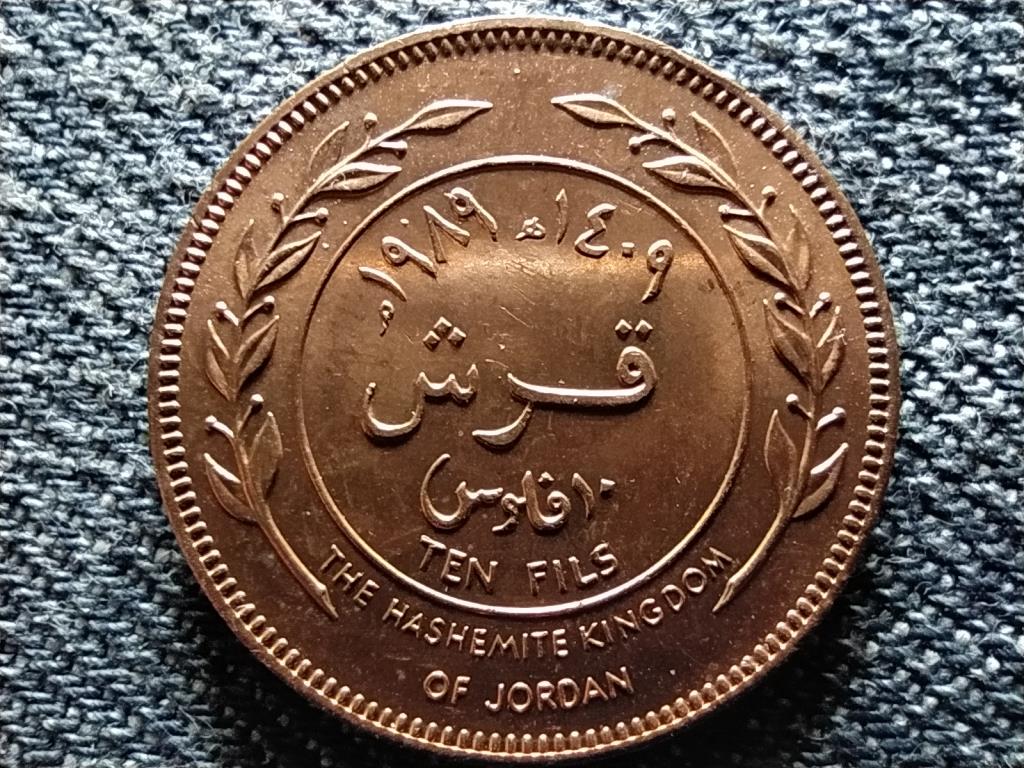 Jord&aacute;nia Husszein 10 fils 1 qirsh