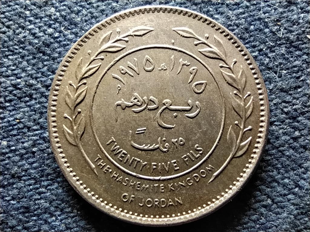 Jord&aacute;nia Husszein 25 fils 1/4 dirham