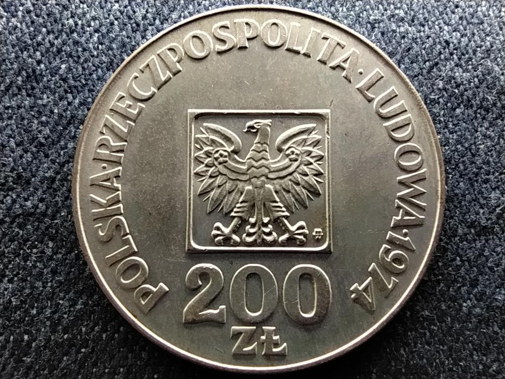 Lengyelorsz&aacute;g 30 &eacute;ves a N&eacute;pk&ouml;zt&aacute;rsas&aacute;g .625 ez&uuml;st 200 Zloty