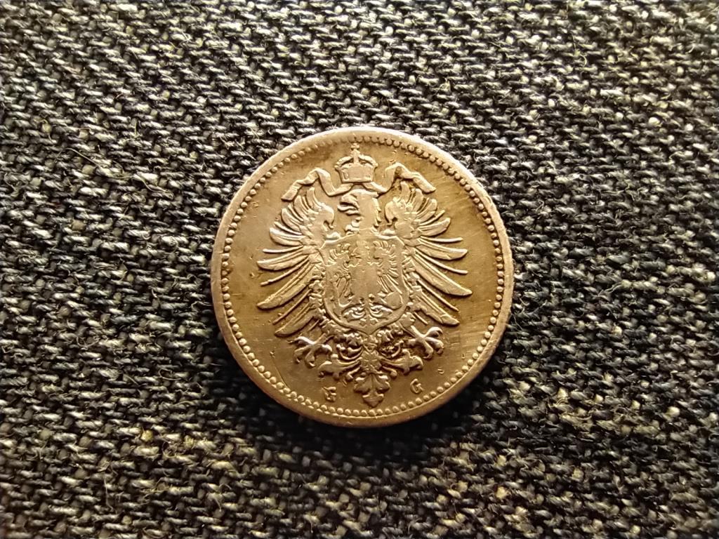 N&eacute;metorsz&aacute;g M&aacute;sodik Birodalom I. Vilmos (1871-1888) .900 ez&uuml;st 20 Pfennig
