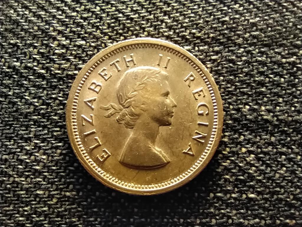 D&eacute;l-Afrikai K&ouml;zt&aacute;rsas&aacute;g II. Erzs&eacute;bet .500 ez&uuml;st 6 Penny