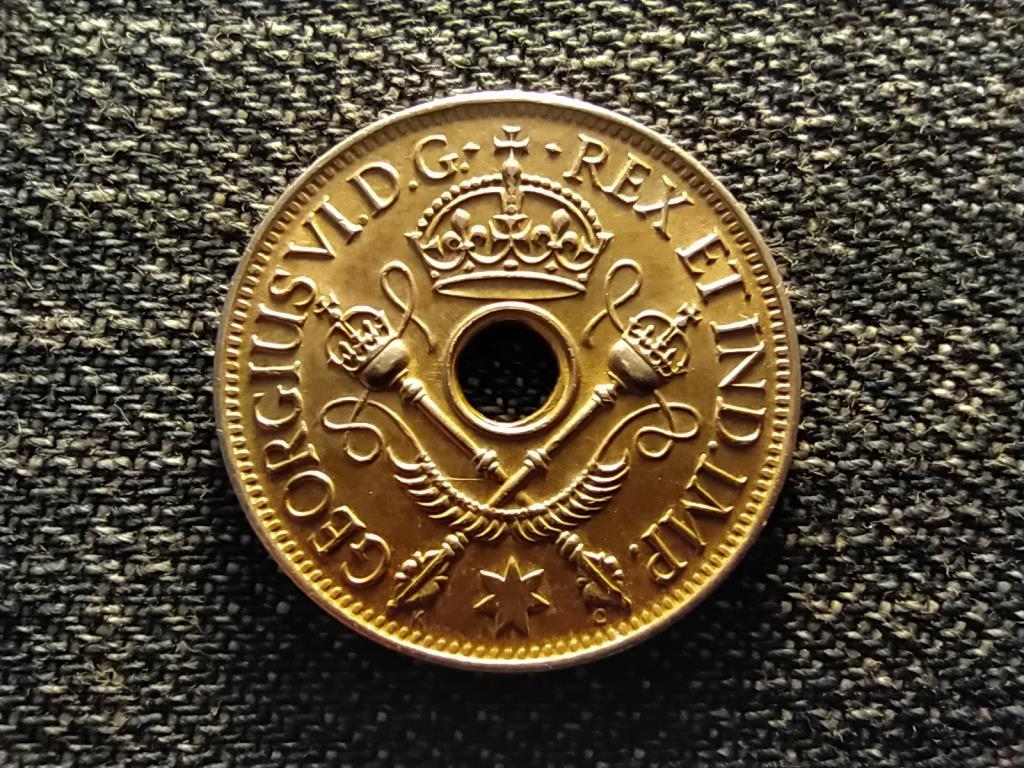 P&aacute;pua &Uacute;j-Guinea VI. Gy&ouml;rgy .925 ez&uuml;st 1 Shilling