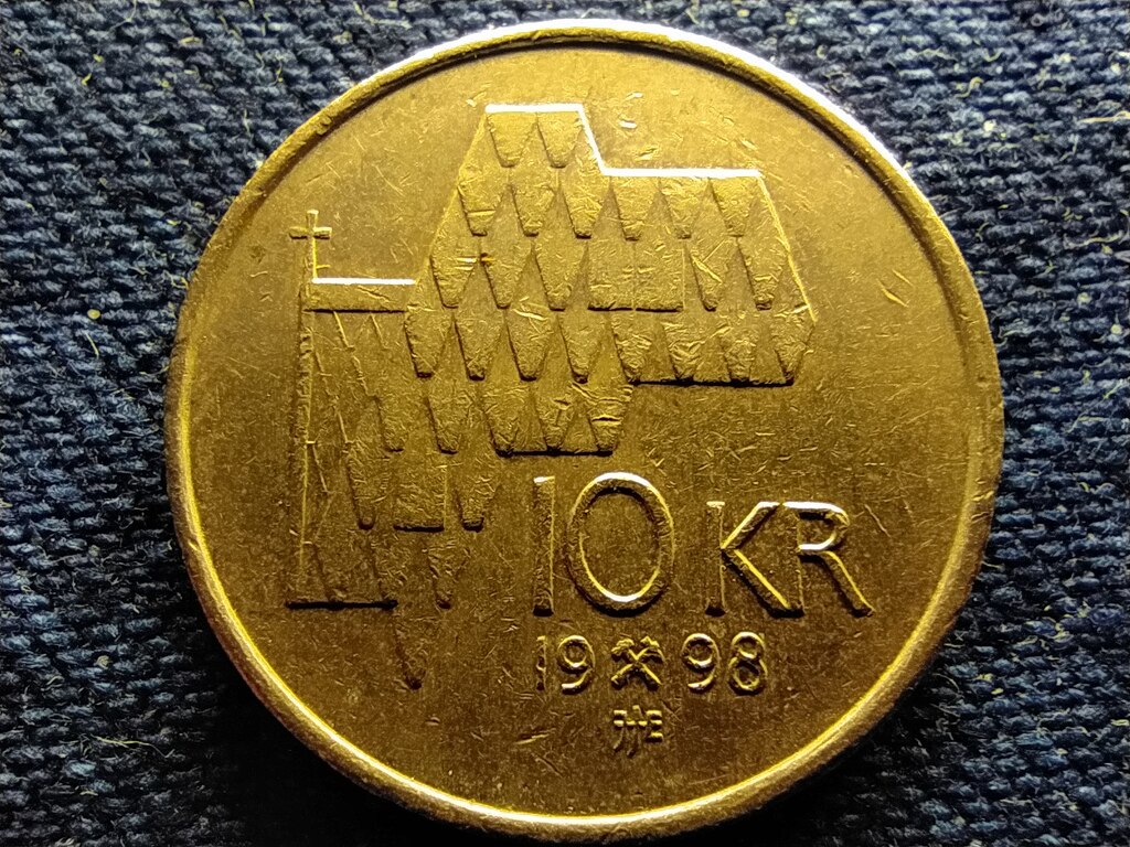 Norv&eacute;gia V. Harald (1991-) 10 Korona