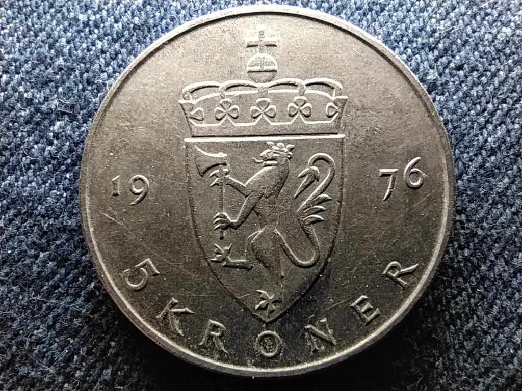 Norv&eacute;gia V. Olaf (1957-1991) 5 Korona