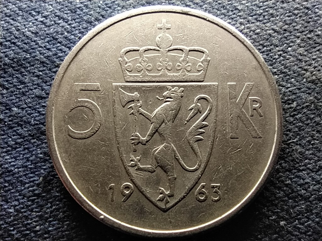Norv&eacute;gia V. Olaf (1957-1991) 5 Korona