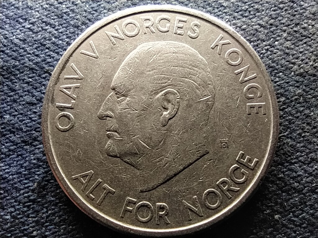 Norv&eacute;gia V. Olaf (1957-1991) 5 Korona