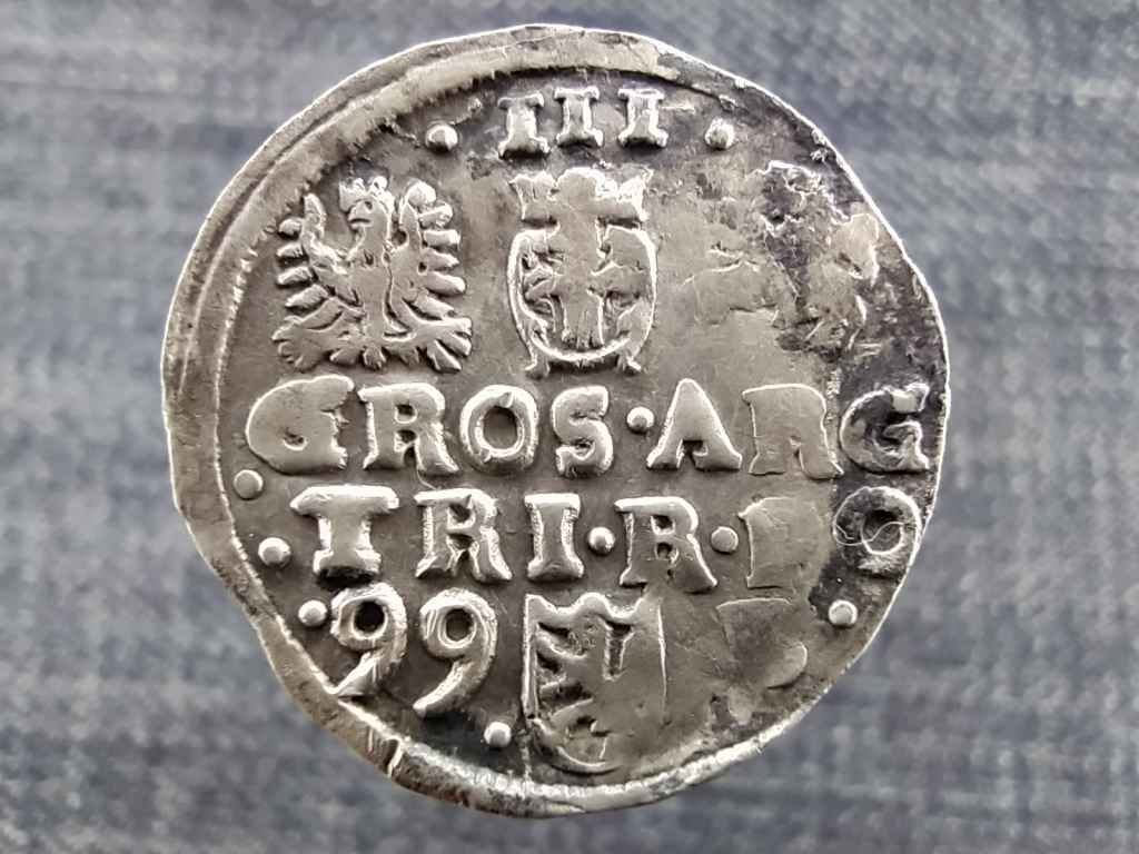 Lengyel-Litv&aacute;n Uni&oacute; III. Zsigmond ez&uuml;st 3 grosz Bydgoszcz 