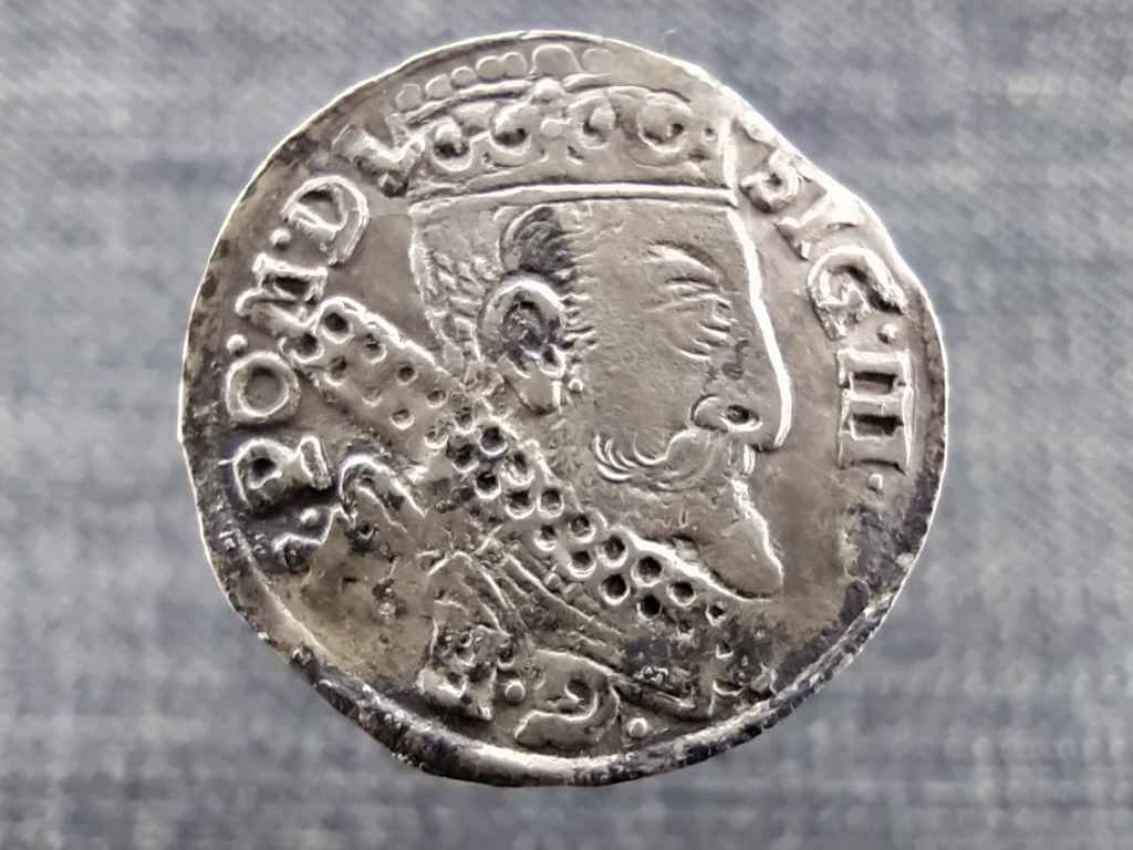 Lengyel-Litv&aacute;n Uni&oacute; III. Zsigmond ez&uuml;st 3 grosz Bydgoszcz 