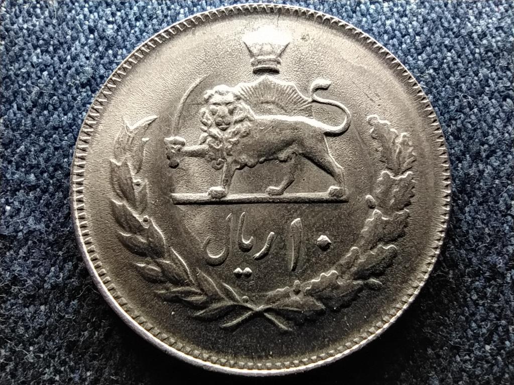 Ir&aacute;n Mohammad Rezā Pahlavī 10 rial