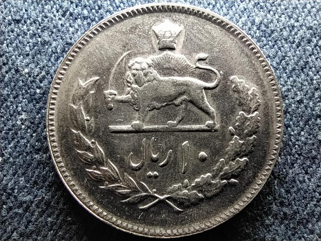 Ir&aacute;n Mohammad Rezā Pahlavī 10 rial