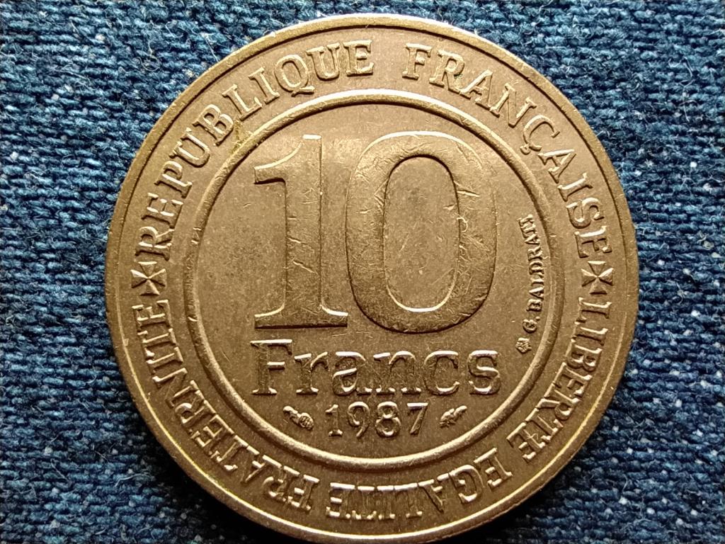 Franciaorsz&aacute;g 1000 &eacute;ve sz&uuml;letett Capet Hug&oacute; 10 frank