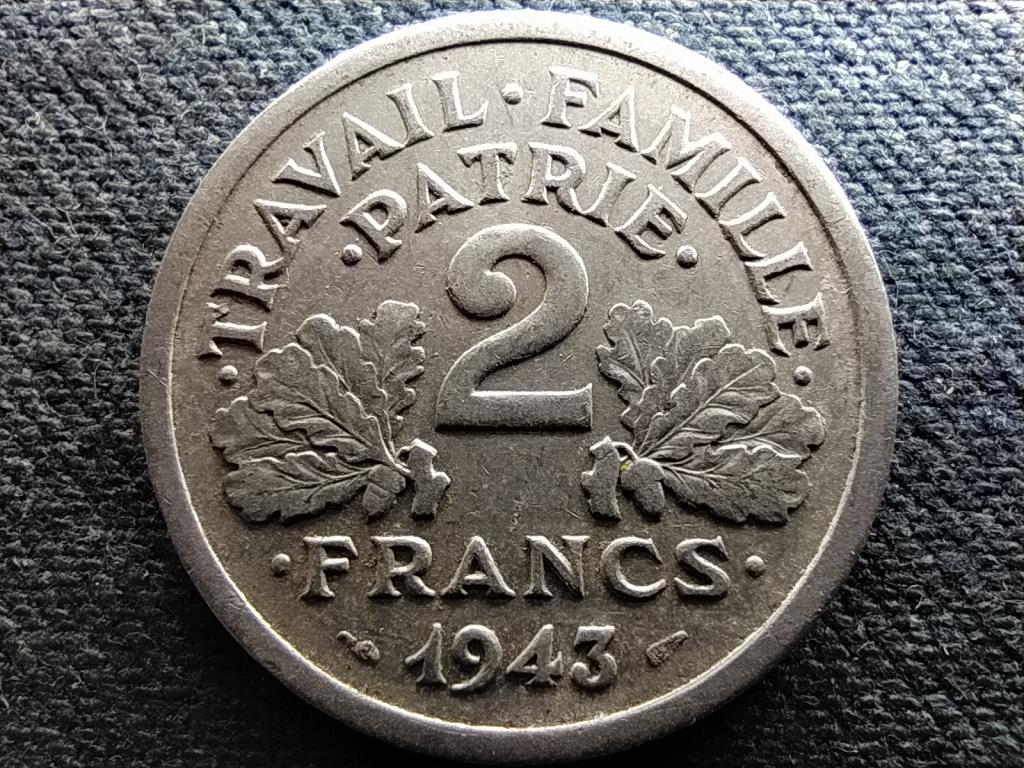 Franciaorsz&aacute;g Vichy &Aacute;llam (1940-1944) 2 frank