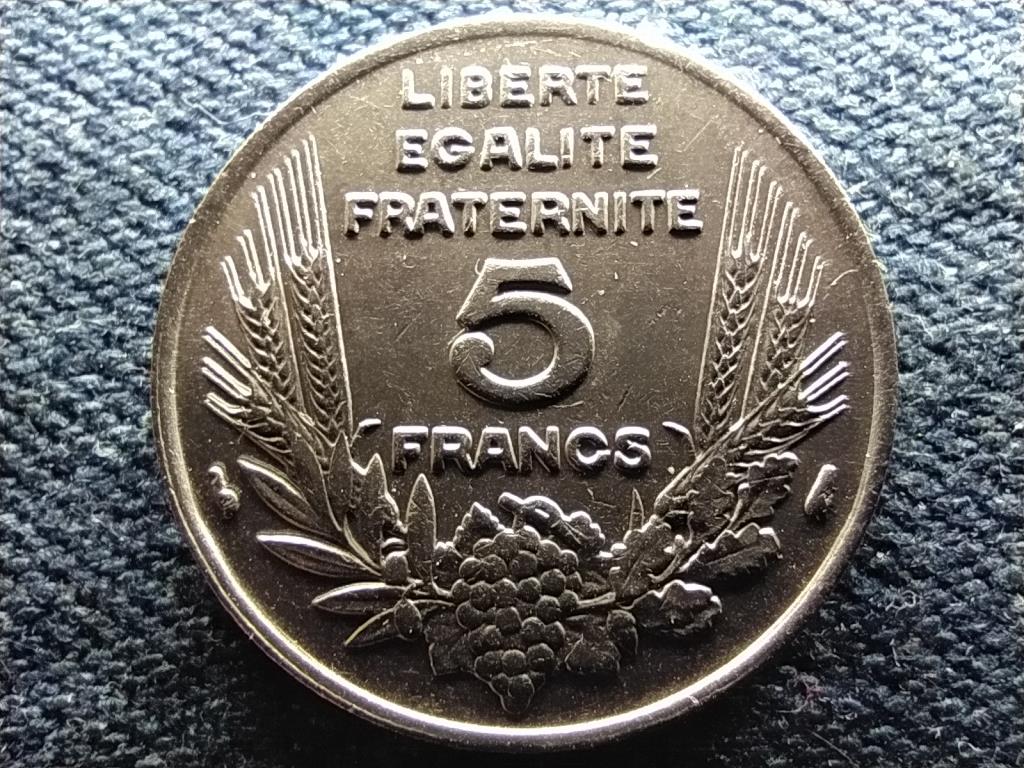 Franciaorsz&aacute;g Harmadik K&ouml;zt&aacute;rsas&aacute;g 5 frank