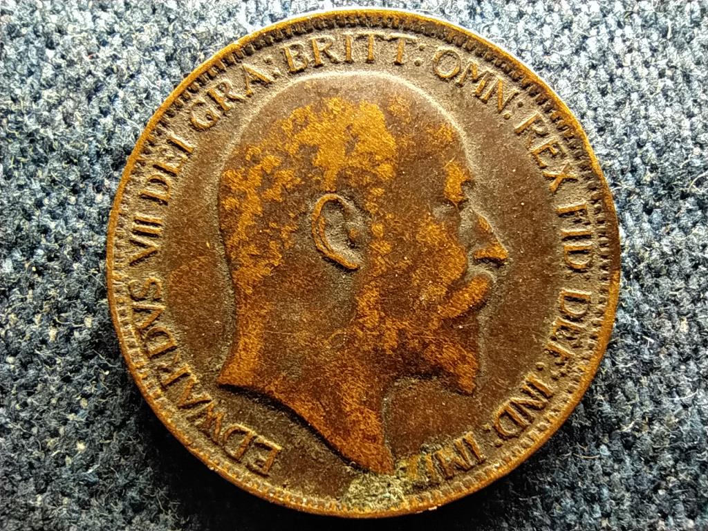 Anglia VII. Edu&aacute;rd (1901-1910) 1 Farthing