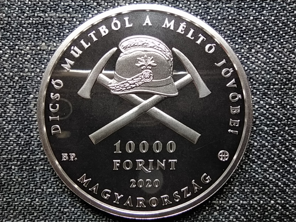 150 &eacute;ves a Szervezett Magyar Tűzolt&oacute;s&aacute;g .925 ez&uuml;st 10000 Forint