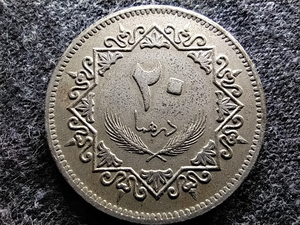 L&iacute;bia 20 dirham
