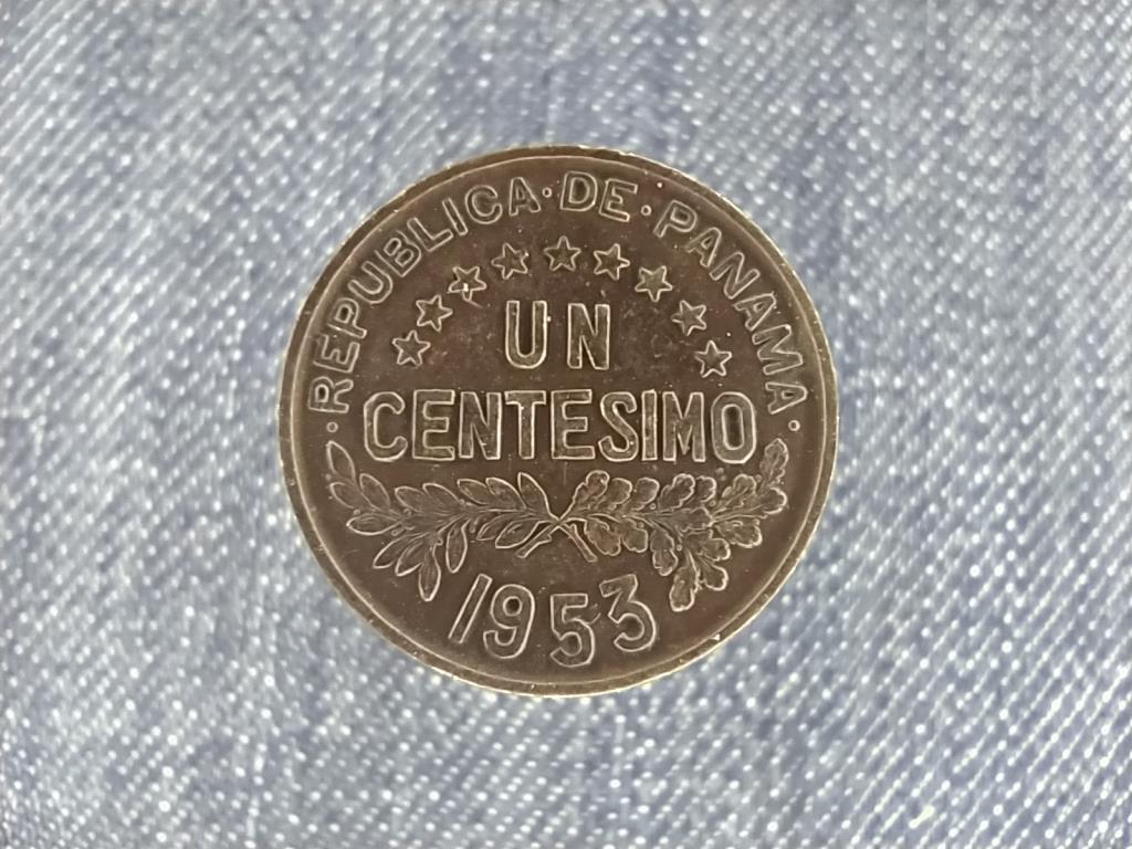 Panama 50 &eacute;ves a Panamai K&ouml;zt&aacute;rsas&aacute;g 1 Centesimo