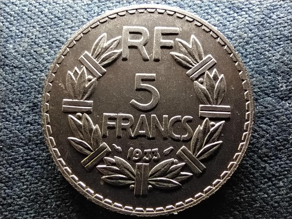 Franciaorsz&aacute;g Harmadik K&ouml;zt&aacute;rsas&aacute;g 5 frank