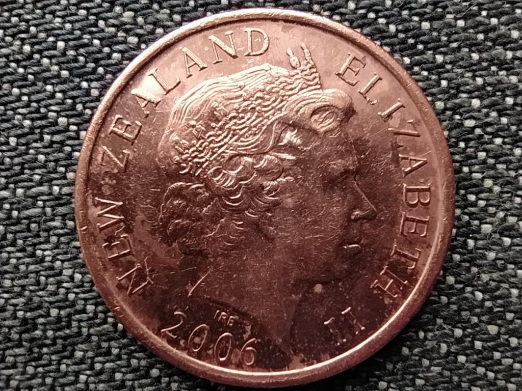 &Uacute;j-Z&eacute;land II. Erzs&eacute;bet maori maszk 10 Cent