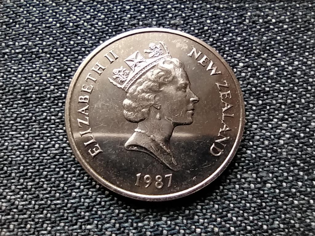 &Uacute;j-Z&eacute;land II. Erzs&eacute;bet maori maszk 10 Cent