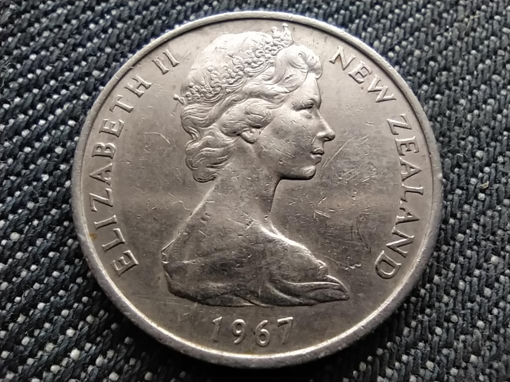 &Uacute;j-Z&eacute;land II. Erzs&eacute;bet maori maszk 10 Cent