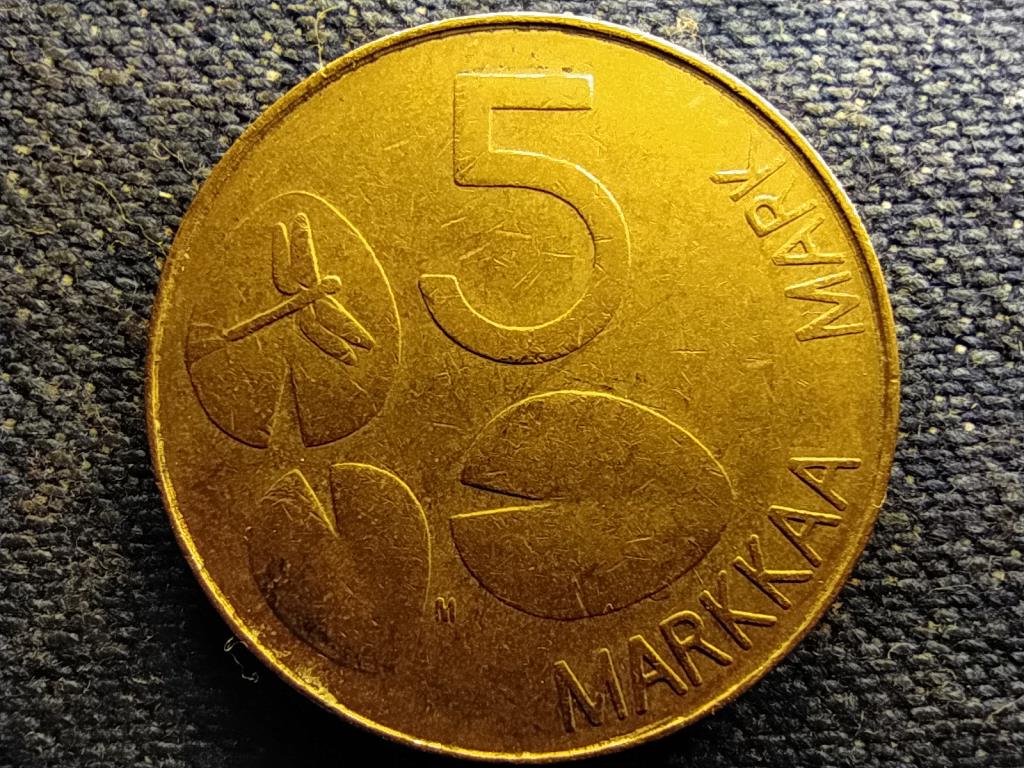 Finnorsz&aacute;g gyűrűsf&oacute;ka 5 M&aacute;rka