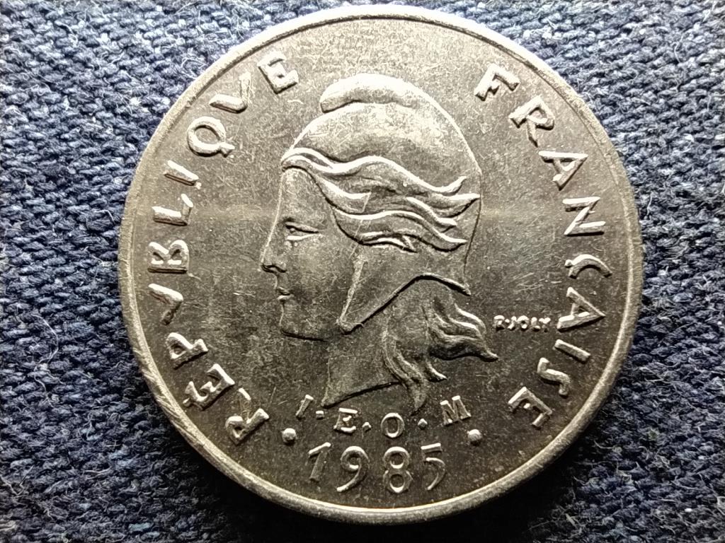 Francia Polin&eacute;zia 10 frank